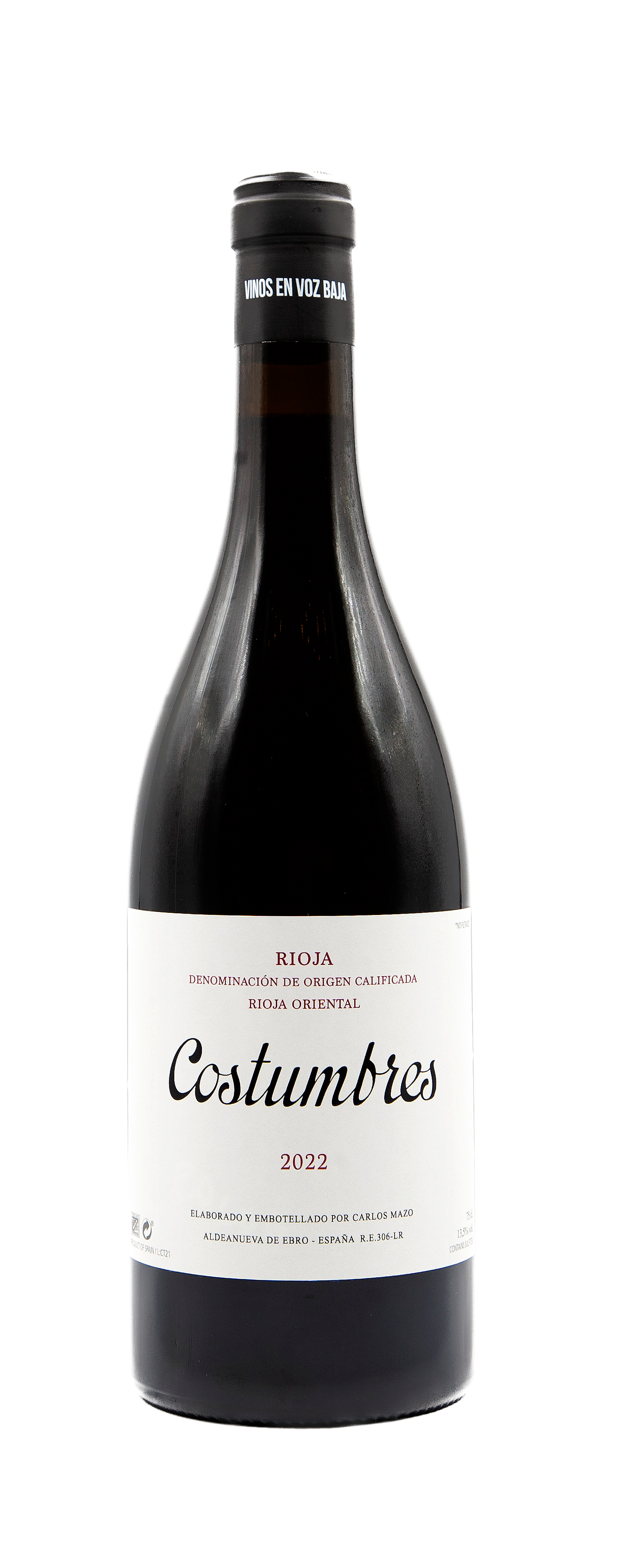 Vinos En Voz Baja - 2023 Costumbres Tinto DOCa