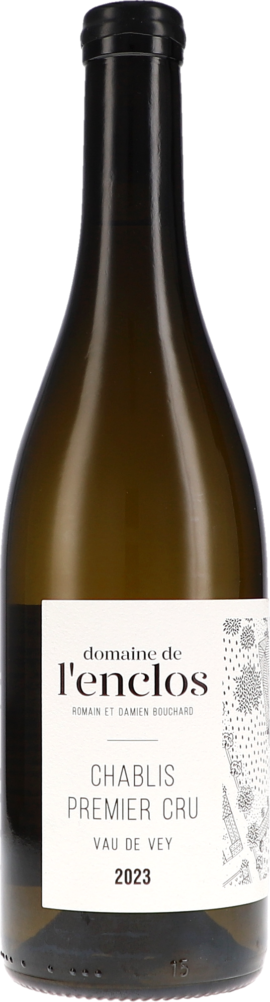 De l'Enclos - 2023 Chablis 1er Cru Vau de Vey