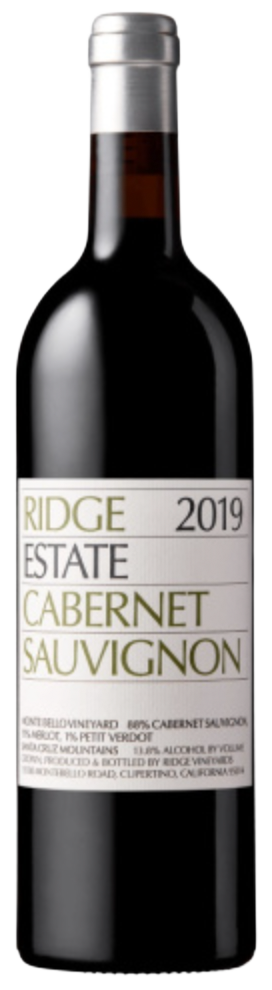 Ridge Vineyards - 2019 Estate Cabernet Sauvignon