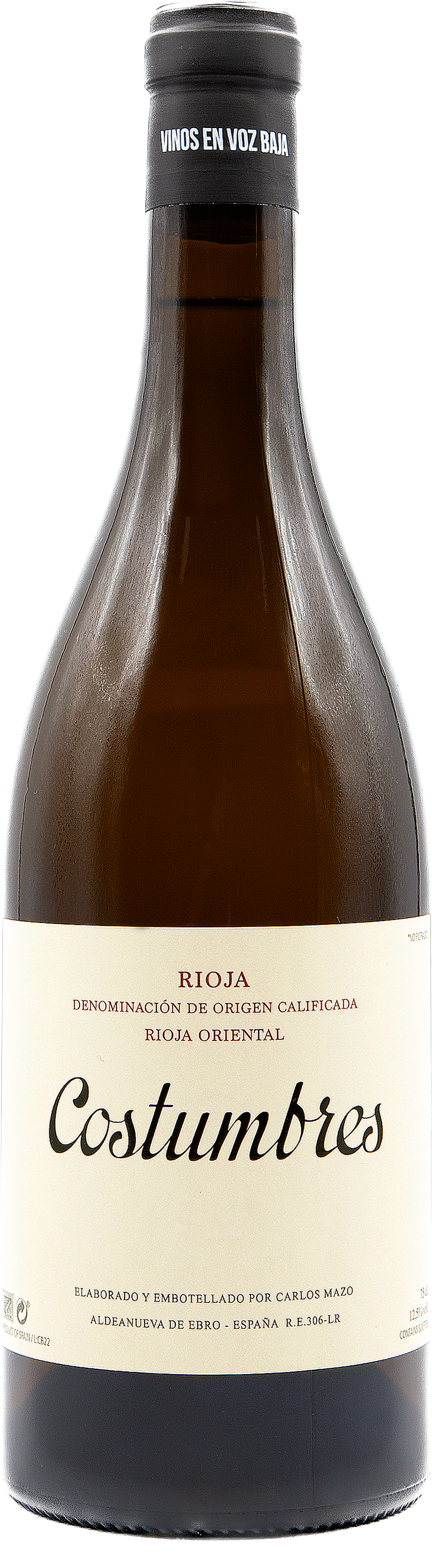 Vinos En Voz Baja - 2023 Costumbres Blanco DOCa