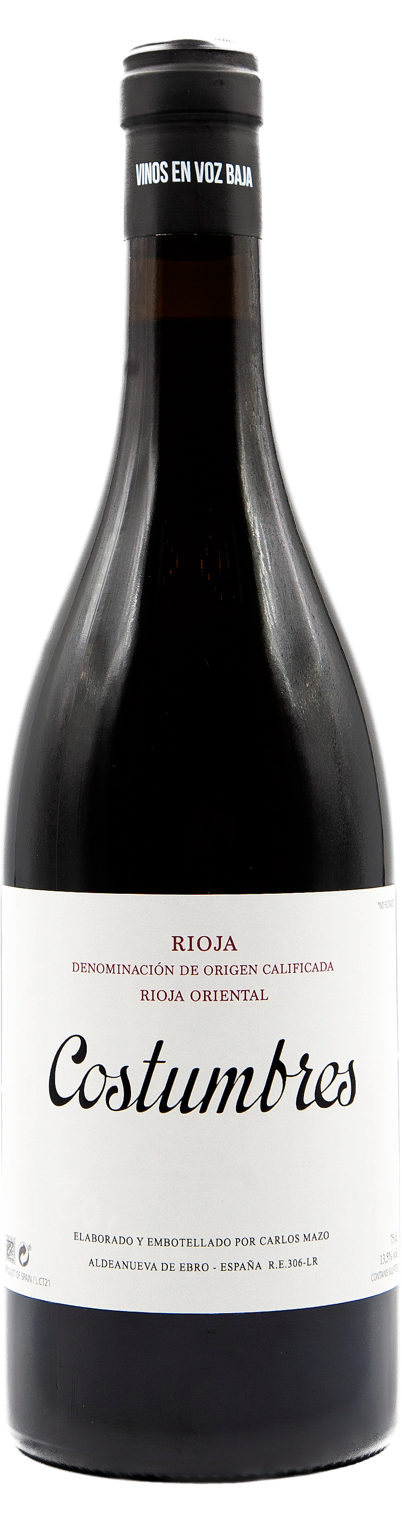 Vinos En Voz Baja - 2023 Costumbres Tinto DOCa