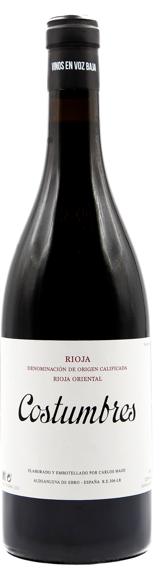 Vinos En Voz Baja - 2023 Costumbres Tinto DOCa