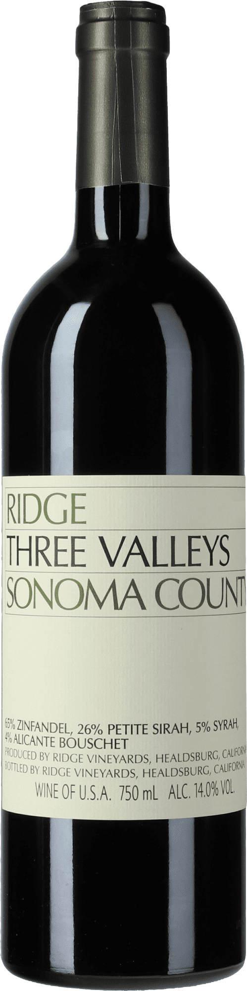 Ridge Vineyards - 2022 Three Valleys